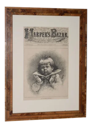 "See! The Christmas Plum-Pudding" Illustration by Thomas Nast for Harper's Weekly C.1880s