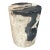 Andrianna Shamaris Modern Organic Petrified Wood Side Table For Sale