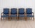 Mid 20th Century Set Of Four Louis XVI Style Armchairs In Natural Wood For Sale - Image 12 of 18