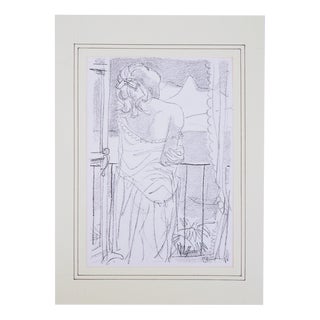 Maurice Barraud, The House in the Mountains, Lithograph For Sale