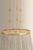 Textile Hudson Valley Lighting Valeria 18 in. 1 Light Pendant in Aged Brass Finish For Sale - Image 7 of 8