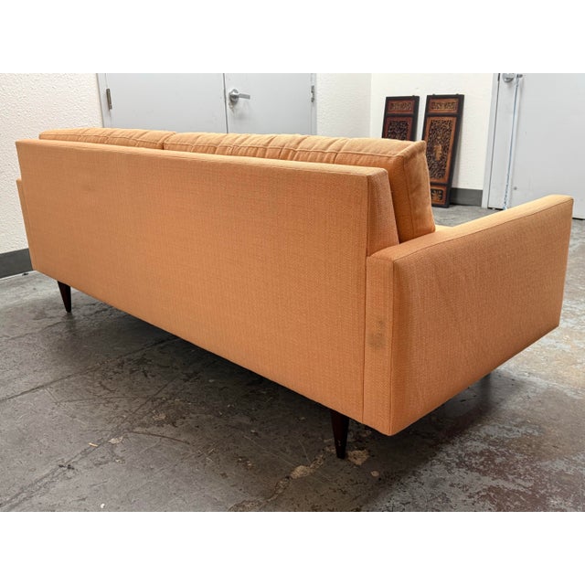 Crate & Barrel Petrie Midcentury Sofa For Sale In San Francisco - Image 6 of 12