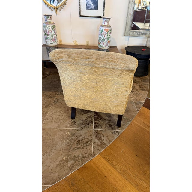 Michael S. Smith Designed for Jasper Furniture Rare Upholstered Teddy Club Chair For Sale - Image 12 of 12