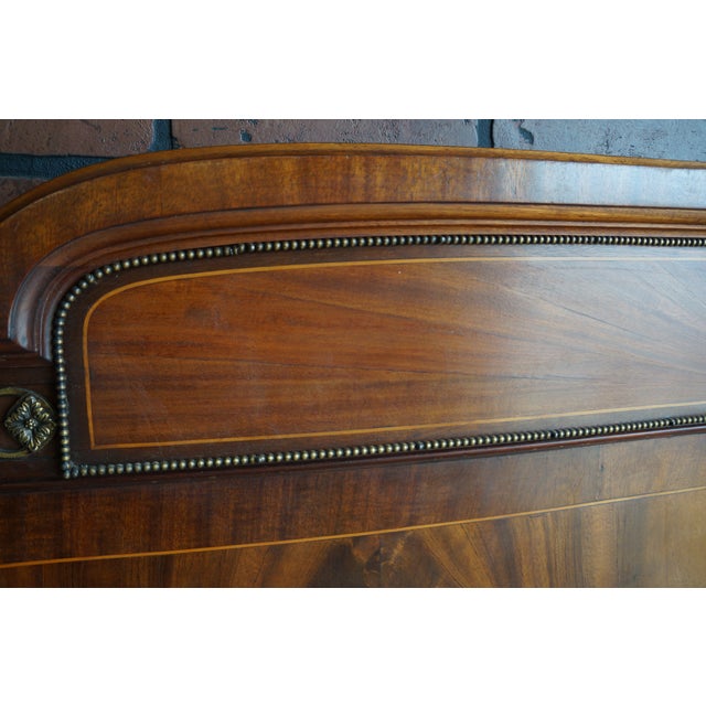 Antique French Regency Full/Queen Headboard For Sale - Image 4 of 5