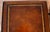 Weiman 1930s Weiman Regency Mahogany & Leather Top Drop-Leaf Pembroke Side / End Tables For Sale - Image 4 of 12