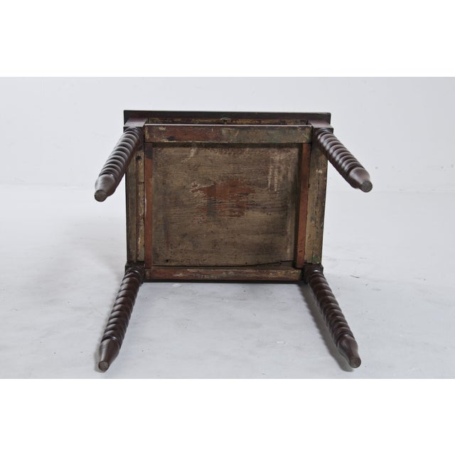 Small Wooden Side Table For Sale - Image 9 of 11