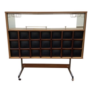 1960s Mid Century Modern Dry Bar For Sale