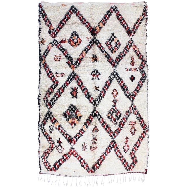 Mid 20th Century Vintage Moroccan Rug - 10' X 6'3'' For Sale In New York - Image 6 of 6