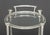 Modern Modern Chrome Plated Two-Tier Bar Cart For Sale - Image 3 of 9