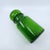 Vintage Emerald Green Belgium Apothecary Jar Canister Container Bubble Lid For Sale - Image 9 of 12