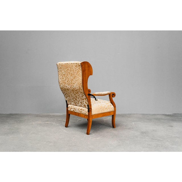 Biedermeier Wing Chair For Sale - Image 5 of 18