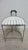 White Vintage Design Institute Chrome Counter Bar Stool For Sale - Image 8 of 11