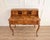 19th Century Louis XV Style Tiered Desk In Burr Walnut, 19th Century For Sale - Image 5 of 12