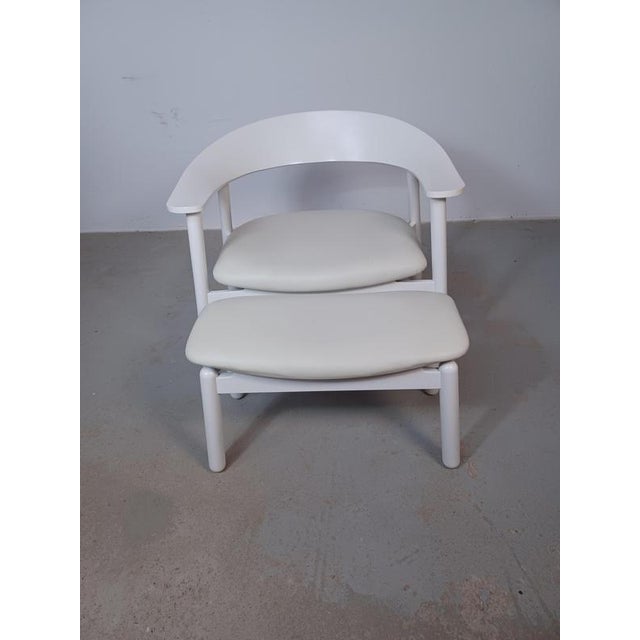 Set of Lounge Chair and Ottoman by Henrik Bønnelycke For Sale - Image 10 of 18
