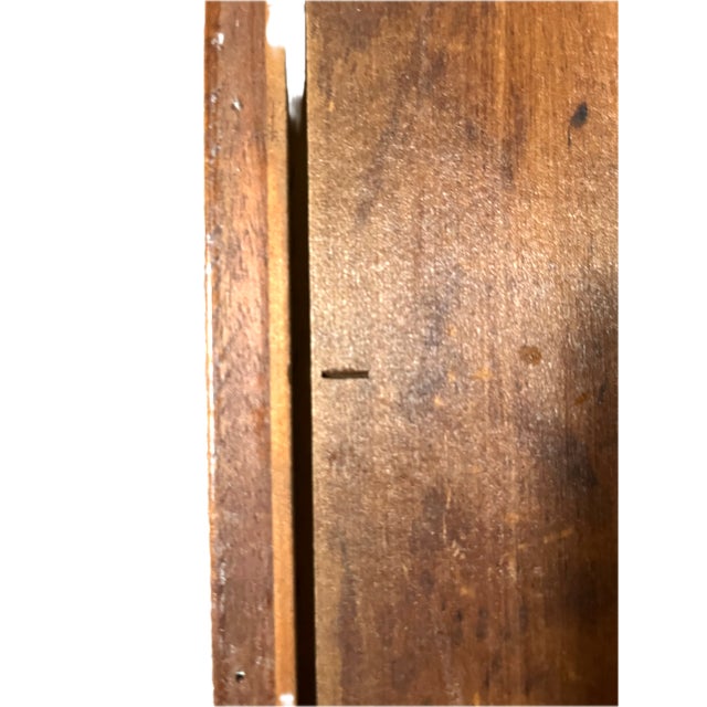 Late 19th Century Sheraton Style Mahogany Two-Drawer Side Table For Sale - Image 9 of 11