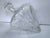 Contemporary Sculptural Cut Crystal Tilted Decanter With Stopper, Attributed to Marquis by Waterford Omega For Sale - Image 3 of 8