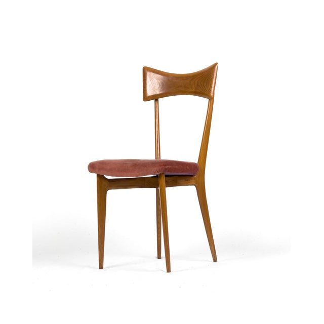 Ico Parisi Vintage Dining Chairs by Ico Parisi for Ariberto Colombo, 1960s, Set of 6 For Sale - Image 4 of 16