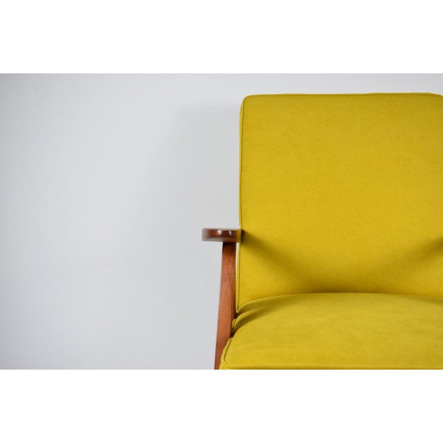 Vintage Yellow Armchair, 1960s For Sale - Image 10 of 15