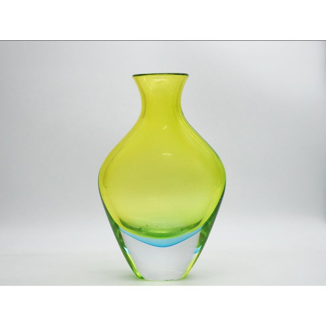 Large Sommerso Vase by Flavio Poli for Seguso Vetri D'arte, 1960s For Sale - Image 10 of 10