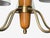 Asea, Chandelier, Brass, Elm, Fabric, Sweden, Sweden, 1947 For Sale - Image 9 of 14