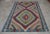 1960s Vintage Oushak Rug Handmade Turkish Kilim Rug - 6′1″ X 9′ For Sale - Image 11 of 11