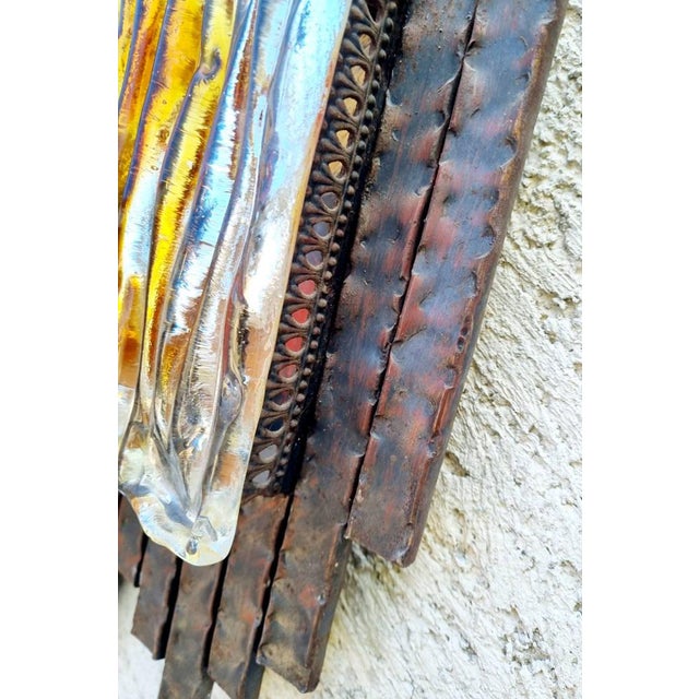 Brutalist Wall Lamp by Adriano Poli for Poliarte, 1960s For Sale - Image 16 of 17