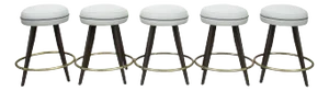 French Mid-Century Modern Stools, 5