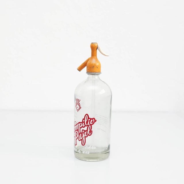 Rustic Vintage Catalan Soda Syphon, 1990s For Sale - Image 3 of 17