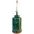 1970s Large Frederick Cooper Emerald Green Hand-Painted Green Tole Chinoiserie Table Lamps - A Pair For Sale - Image 12 of 17