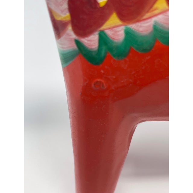 Swedish Dala Horses, Nils Olsson, 1960s, Set of 2 For Sale In Boston - Image 6 of 12