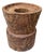 Andrianna Shamaris Ancient Teak Wood Mortar For Sale