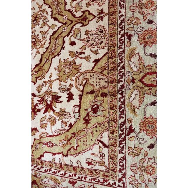 Early 20th Century Indo Agra Rug For Sale - Image 9 of 10