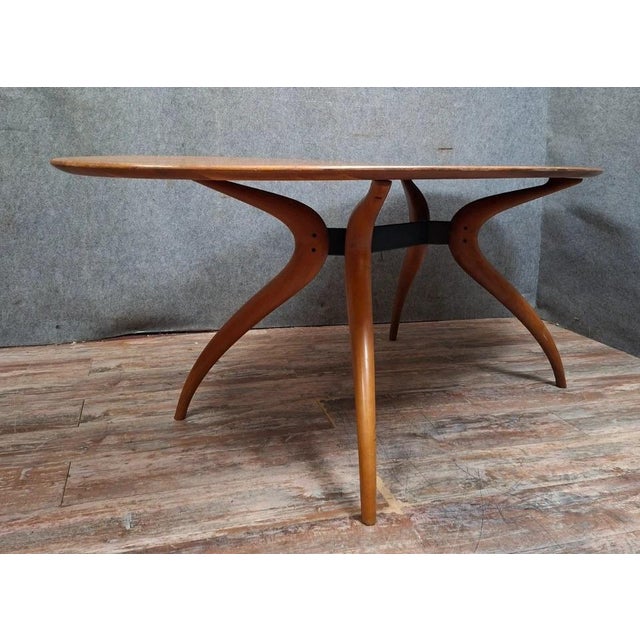 Oval Dining Table by Maurizio Marconato & Terry Zappa for Porada, Italy, 1970s For Sale - Image 4 of 7