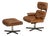 Set of Canadian Lounge Chair and Ottoman from Northfield Metal Products, 1960s For Sale