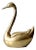 Mid Century Brass Swan Box For Sale
