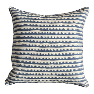 Ryan Studio Blue Stripe Pillow