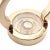 2000 - 2009 Chopard Yellow Gold Diamond Double Circle Happy Spirit Ring, Size 6.75 For Sale - Image 5 of 12
