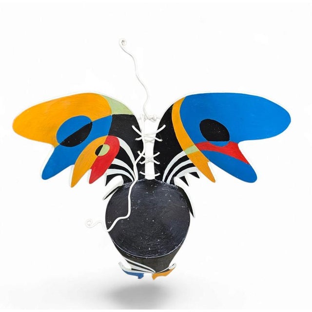 Wooden Wing Chair, 1980s For Sale - Image 3 of 17