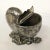 Victorian Antique English Silver Plated Nautilus Shell Spoon Warmer For Sale - Image 3 of 8