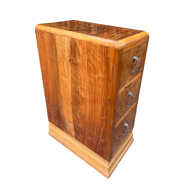 Art Deco Bedside Cabinets, 1930s, Set of 2 For Sale - Image 3 of 12