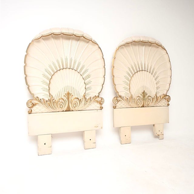 Vintage Venetian Grotto Style Headboards from Hille, 1930, Set of 2 For Sale - Image 11 of 11