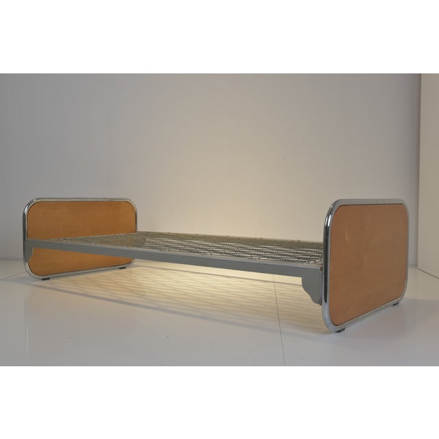 Steel Tube Bed by Alfred Roth for Embru, Switzerland, 1927 For Sale - Image 14 of 17