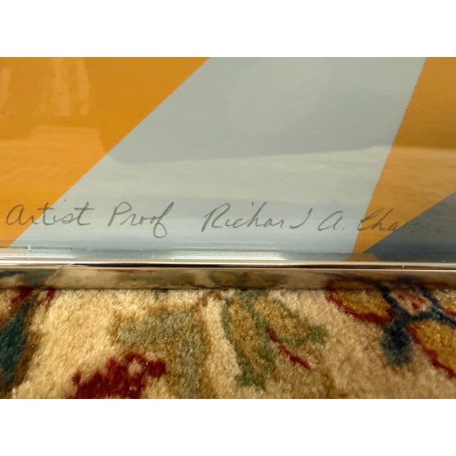 1970s Diminishing Patterns II Optical Signed Artwork, Circa 1970's For Sale - Image 5 of 12