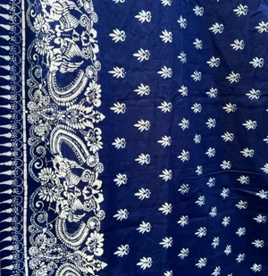 Late 20th Century Indonesian Batik Textile Runner