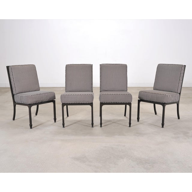 McKinnon and Harris Stone Top Dining Table and Six Dining Chairs For Sale - Image 11 of 18