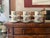 Set of six (6) Villeroy & Boch Castellina cups with matching saucers from the Citta & Campagna collection. The cups...