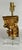 Beautiful carved and gilt fragment professionally mounted as table lamp on clear lucite base.