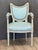 Gustavian (Swedish) Late 18th Century Gustav III White-Painted and Upholstered Chair For Sale - Image 3 of 10