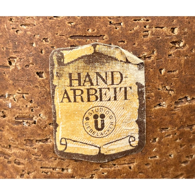 Mid-Century Modern West German Pottery WGP Vase from Ü-Keramik Übelacker, 1960s For Sale - Image 9 of 11