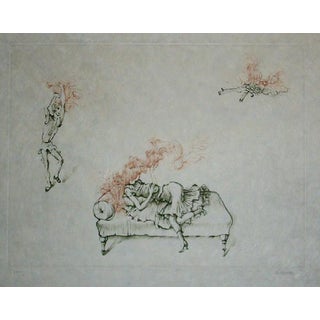 Hans Bellmer, Chiselled Oeillades 12, 1972, Etching For Sale